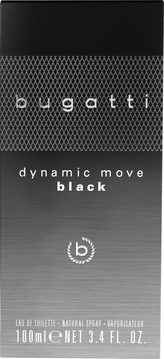 Туалетная вода Dynamic move черная 100 мл bugatti — фото 3