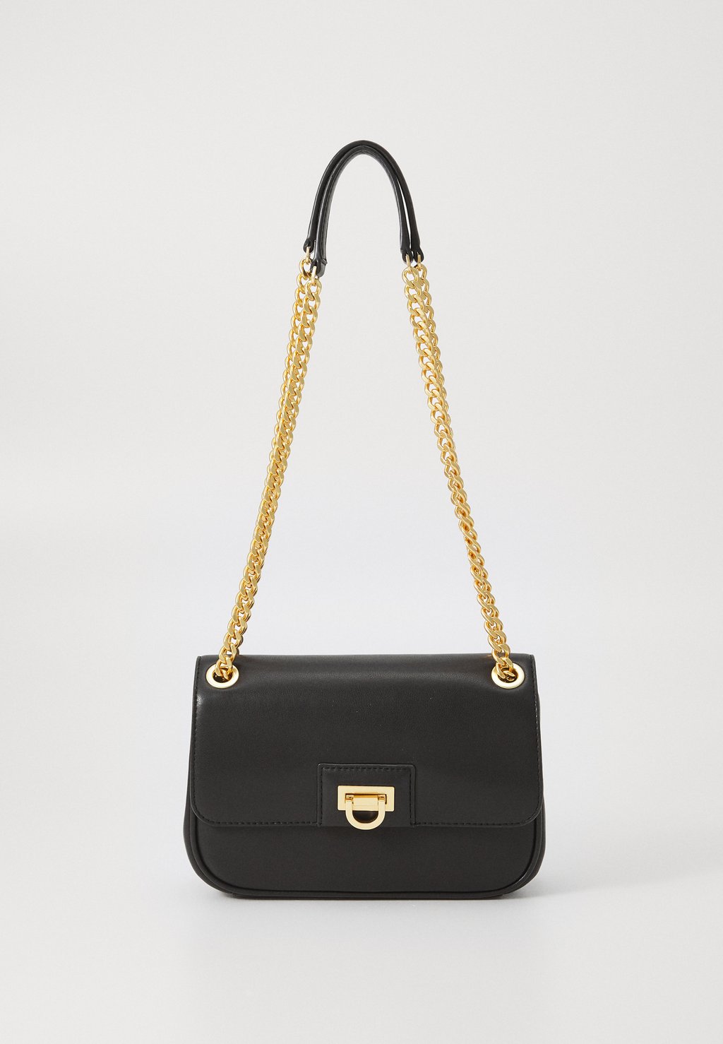 

Сумка через плечо FINLEY FLAP SHOULDER DKNY, черный