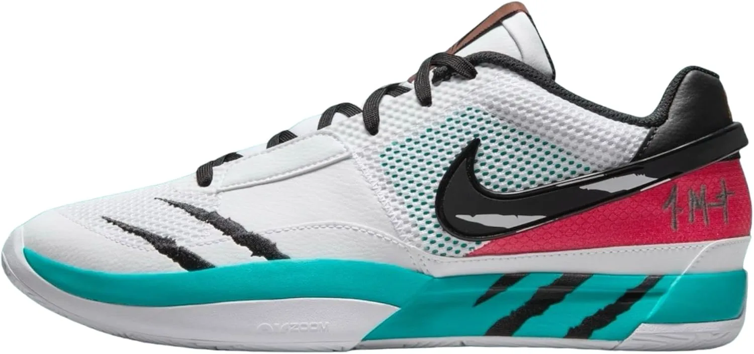 

Баскетбольные кроссовки Nike Men's Ja 1, белый/черный/зеленый