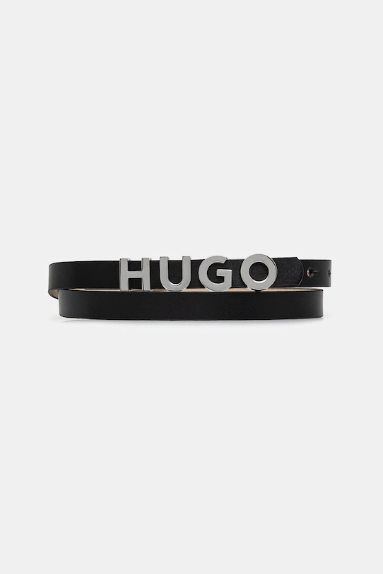 

Кожаный ремень Hugo, черный