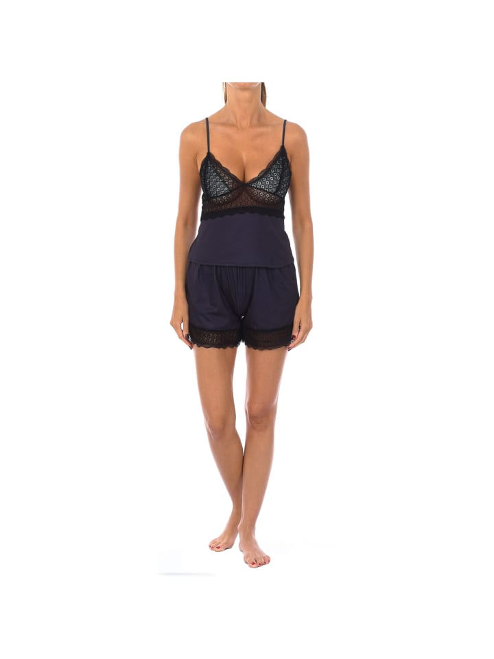 

Feyza Черная пижама