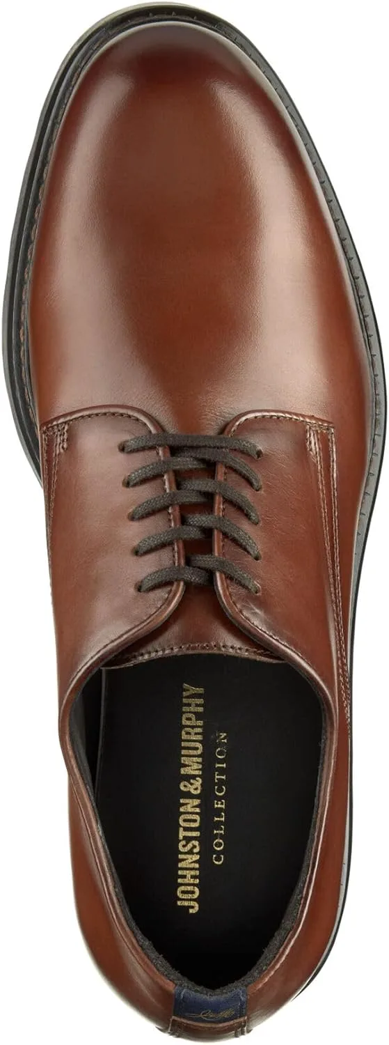 Туфли Johnston & Murphy Men's Huxley Plain Toe Derby Lace Up Oxford — фото 2