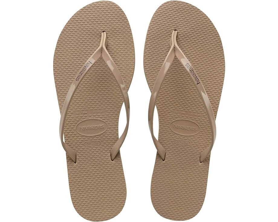 

Сандалии Havaianas You Metallic Flip Flop, цвет Rose Gold