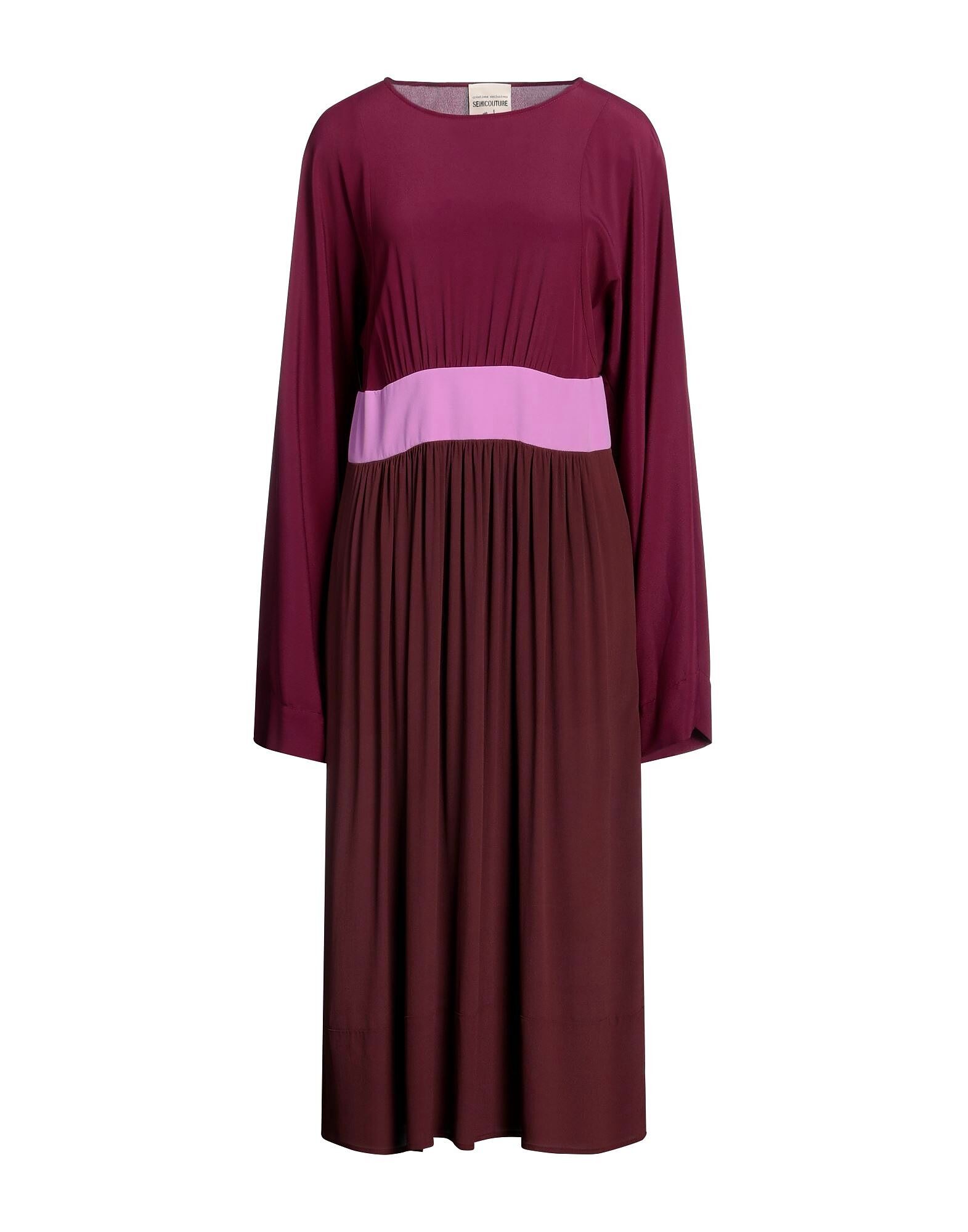 

Платье миди Semicouture, сливовый