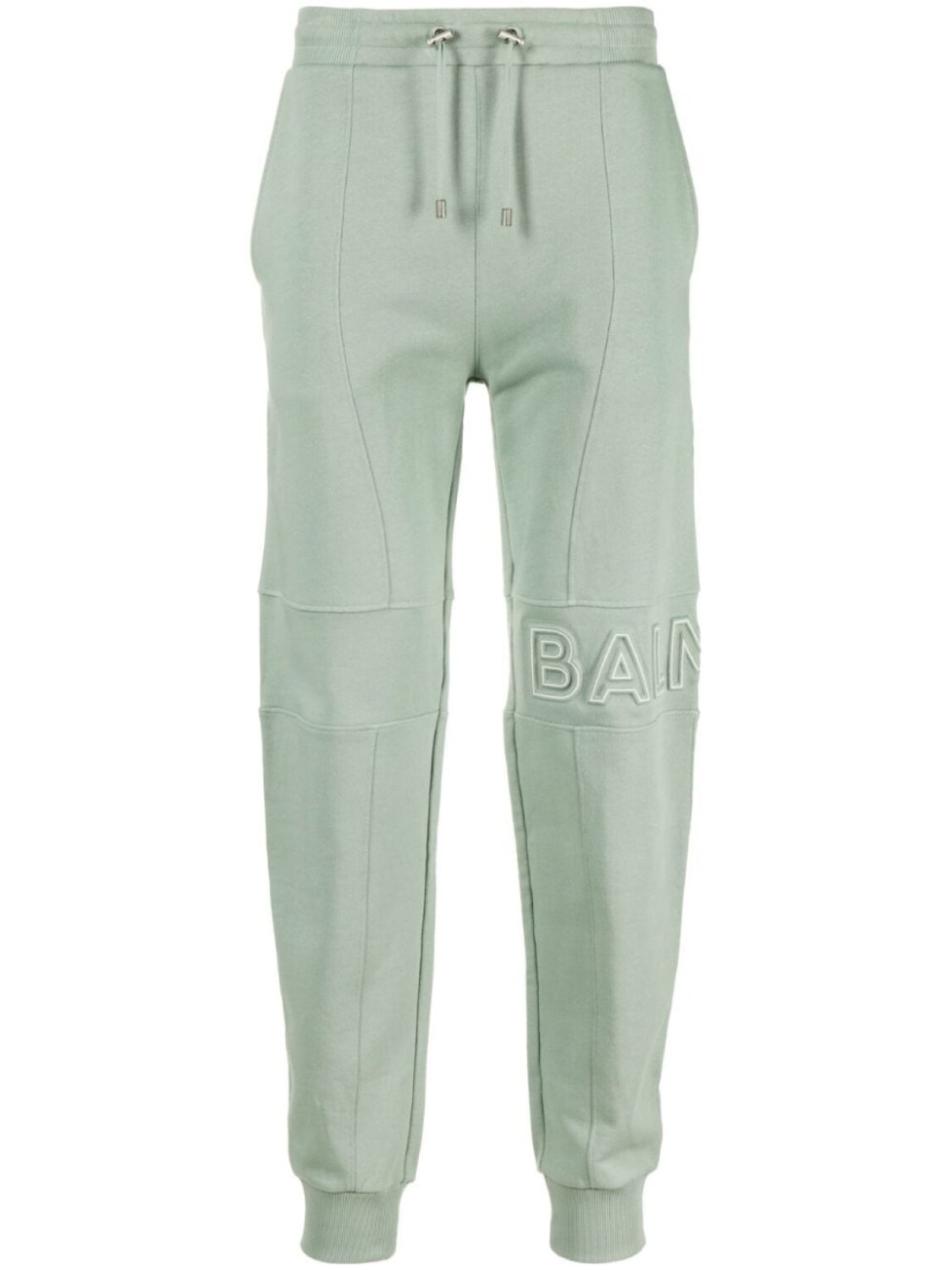 

Balmain спортивные брюки с тисненым логотипом, зеленый