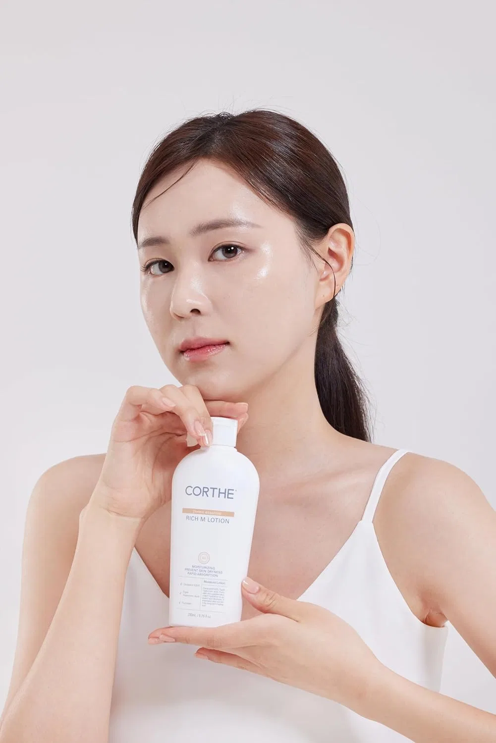 Лосьон Corthe — Увлажняющий Dermo Essential Rich M Lotion, 200 мл — фото 4