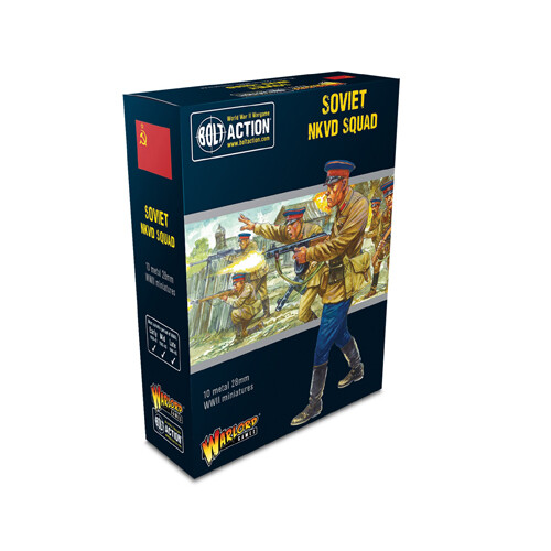 

Фигурки Bolt Action: Soviet Nkvd Squad Warlord Games