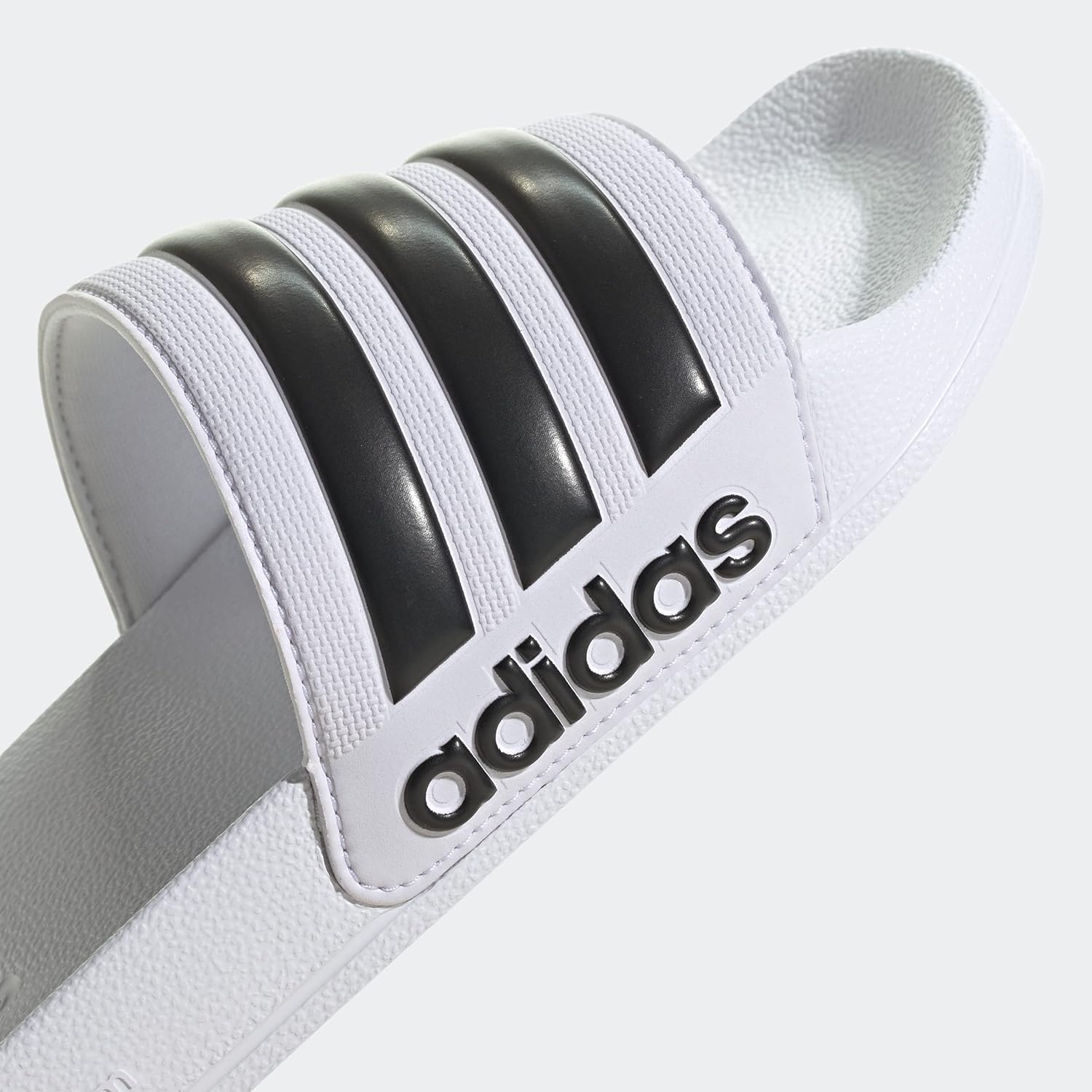 Унисекс сланцы для душа adidas Adilette, белый/черный — фото 4