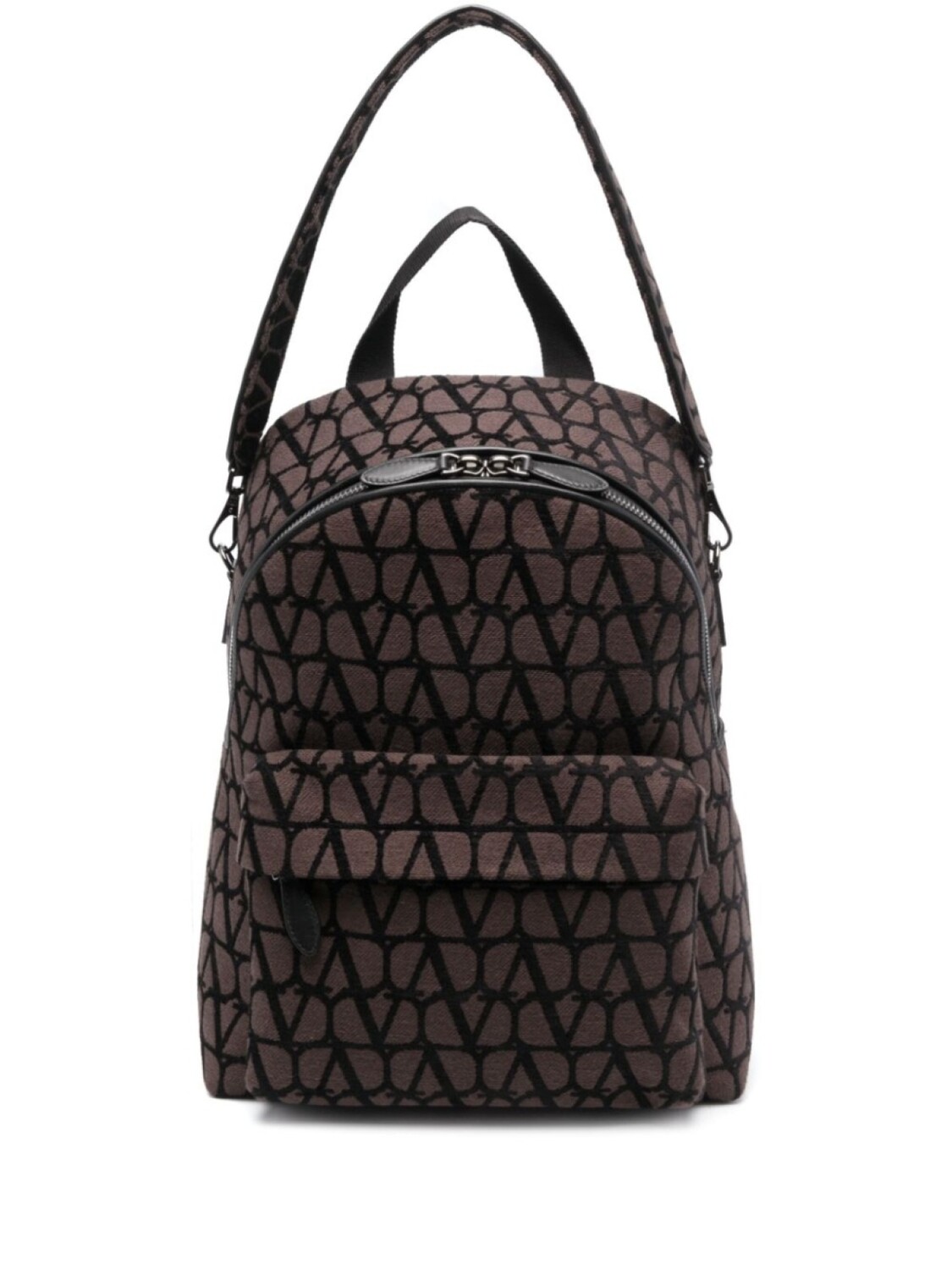 

Valentino Garavani рюкзак Toile Iconographe, коричневый