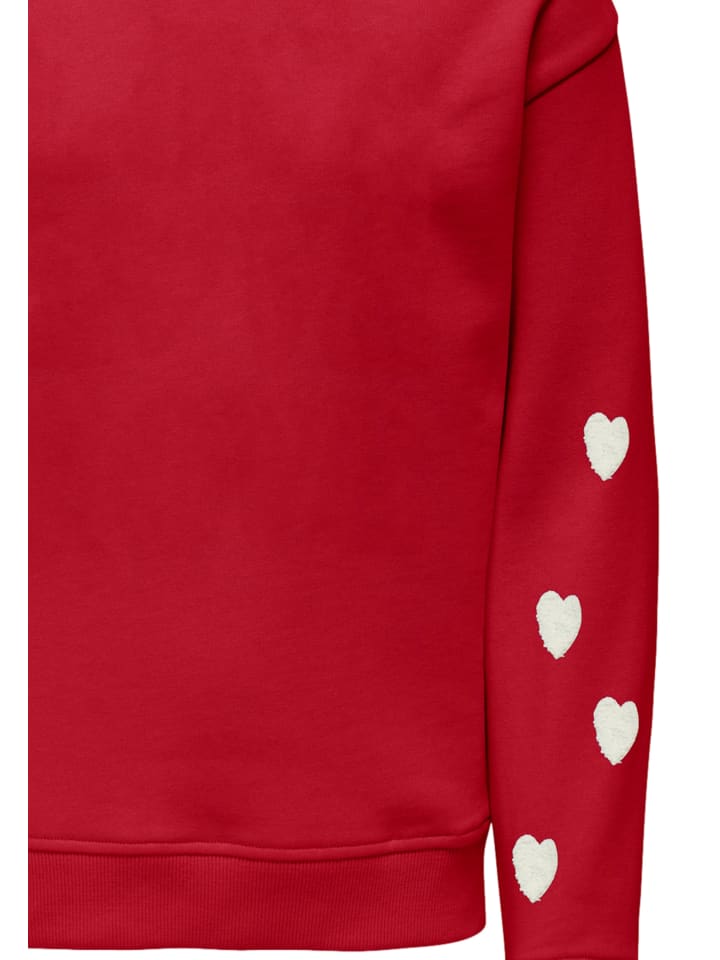 Свитер Marisa Teddy Heart красного цвета KIDS ONLY — фото 3