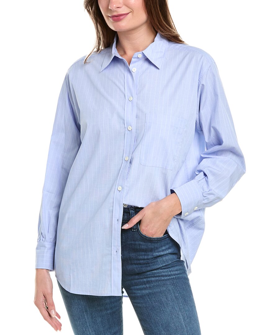 

FRAME Denim Рубашка с карманом Borrowed, синий