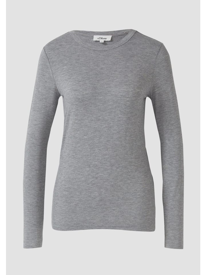 

Футболка цвета 97W2_graphite s.Oliver, Хаки, Футболка цвета 97W2_graphite s.Oliver