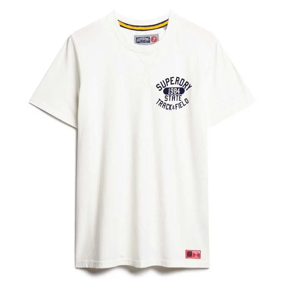 

Футболка Superdry Track & Field Graphic, белый