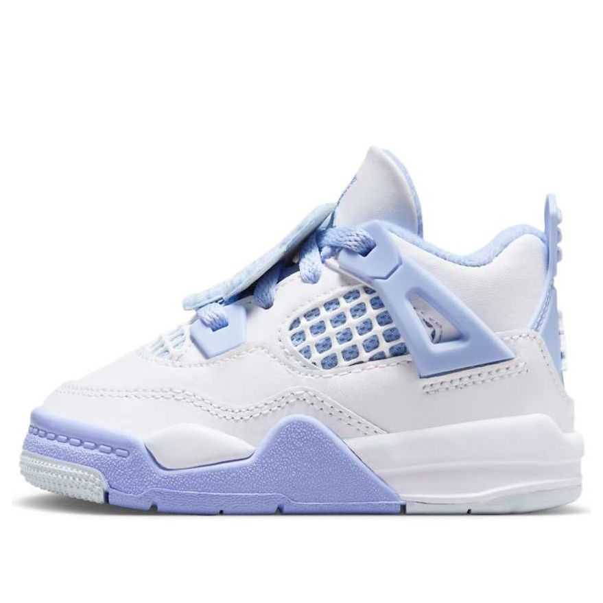 

Кроссовки (TD) Air Jordan 4 Retro 'Forget Me Not', белый