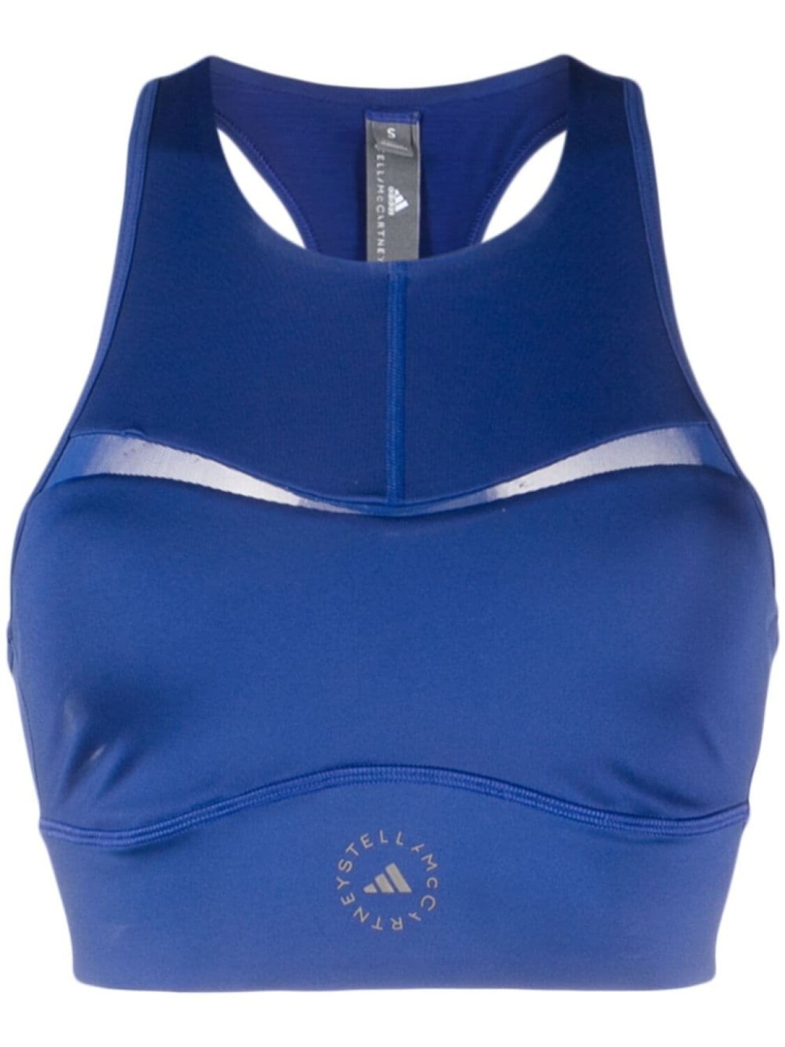 

adidas by Stella McCartney спортивный бюстгальтер, синий