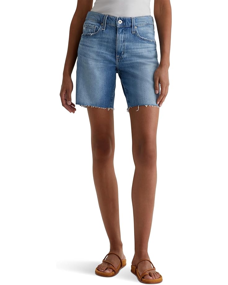 

Шорты AG Jeans Ex-boyfriend Mid Rise Slouchy Shorts, цвет Iris