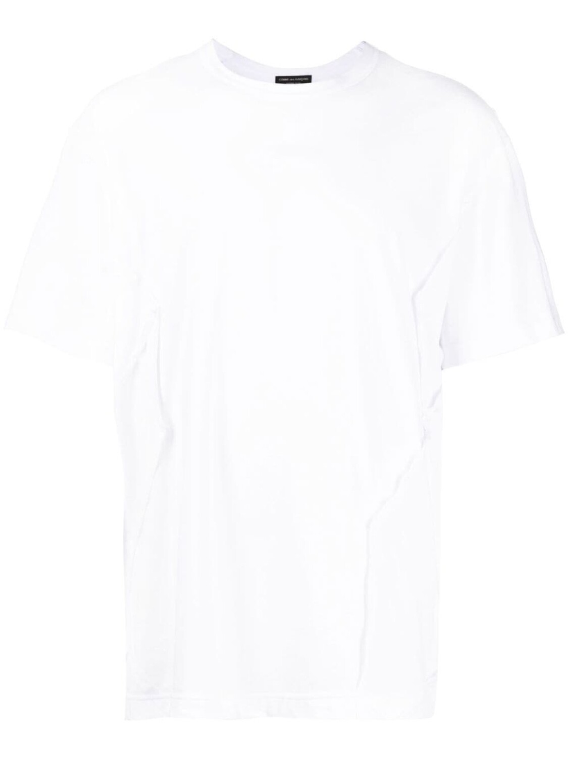 

Comme des Garçons Homme Plus футболка с декоративными швами, белый