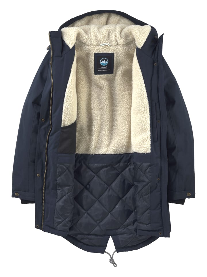 

Polarino Функциональная парка темно-синего цвета