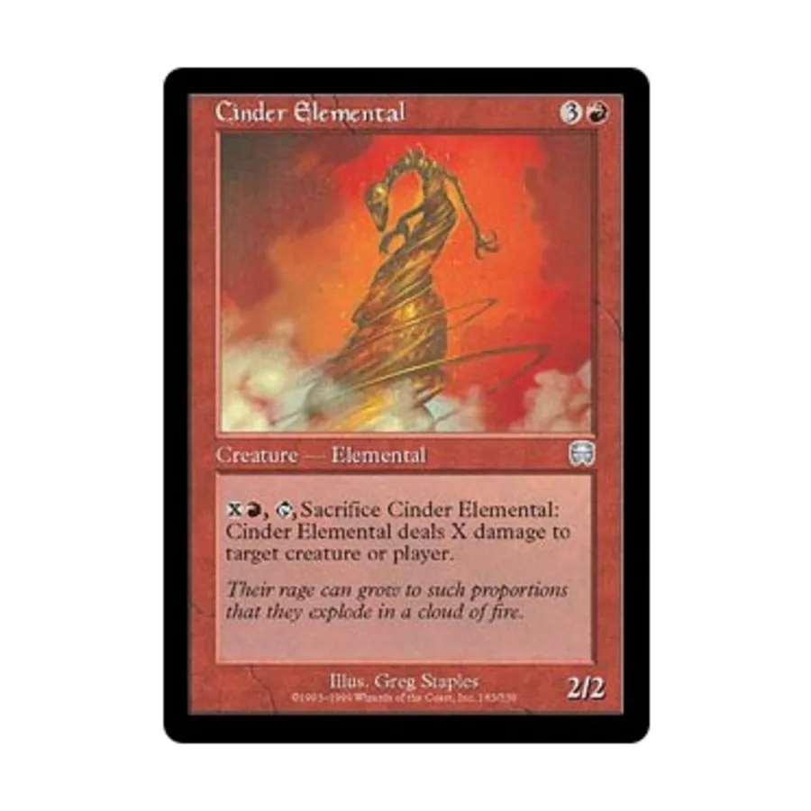 

CCG Пепельный элементаль (U), MTG - Mercadian Masques