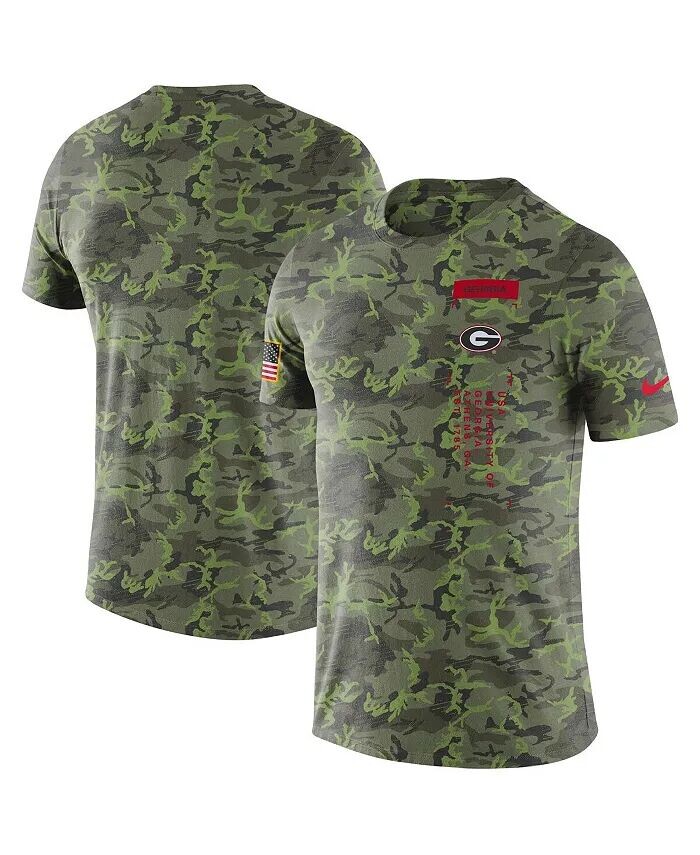 

Мужская камуфляжная футболка в стиле милитари Georgia Bulldogs Nike