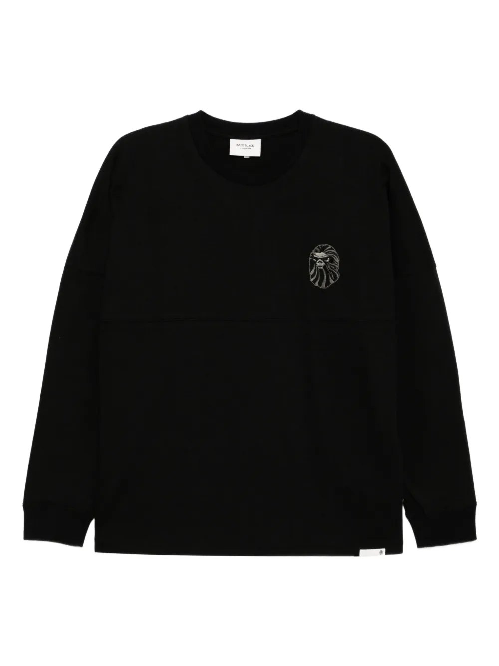 

Футболка с круглым вырезом BAPE BLACK *A BATHING APE, черный