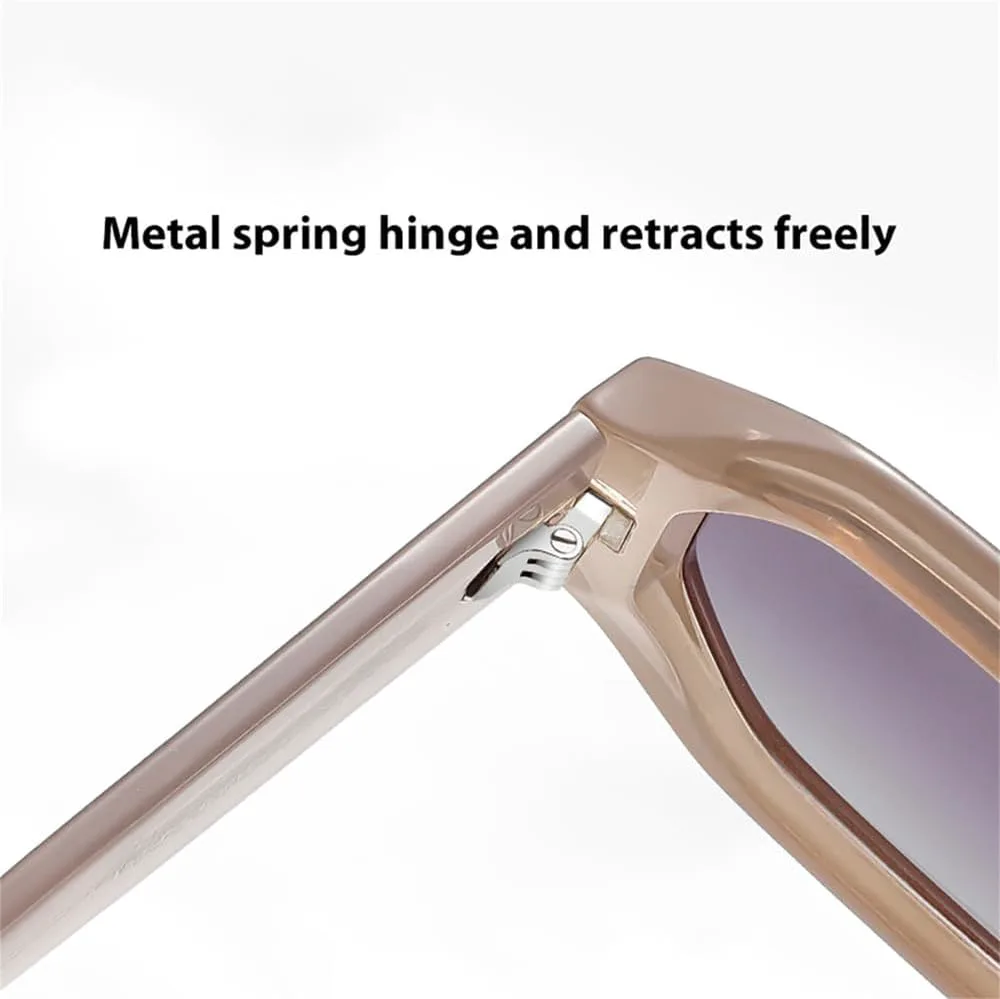 

Очки-солнцезащитные поляризованные в оправе для мужчин, нестандартной формы, женские солнцезащитные очки UV400 шестиугольной формы VFDHN, Red Leopard Grey