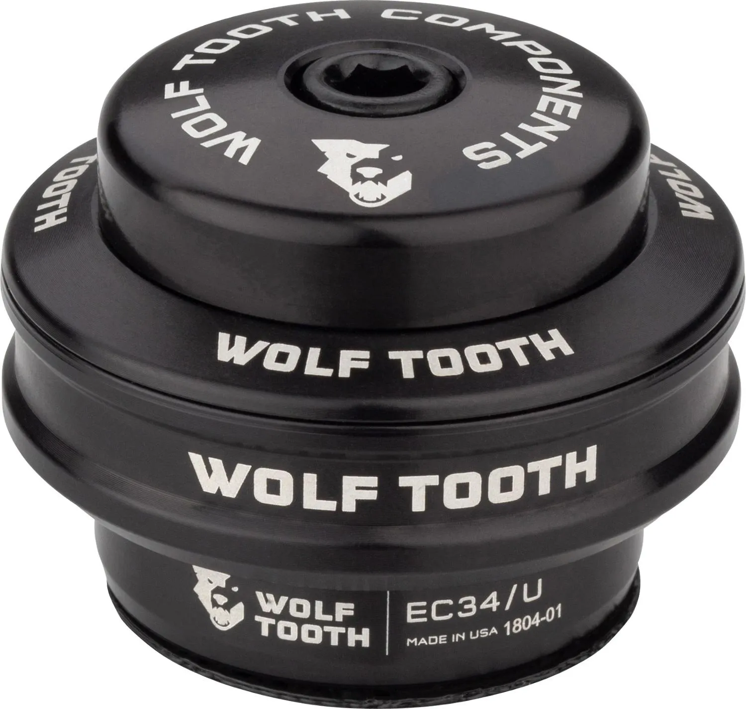 

Верхняя чашка рулевой колонки Performance EC34/28.6 Wolf Tooth Components, Black