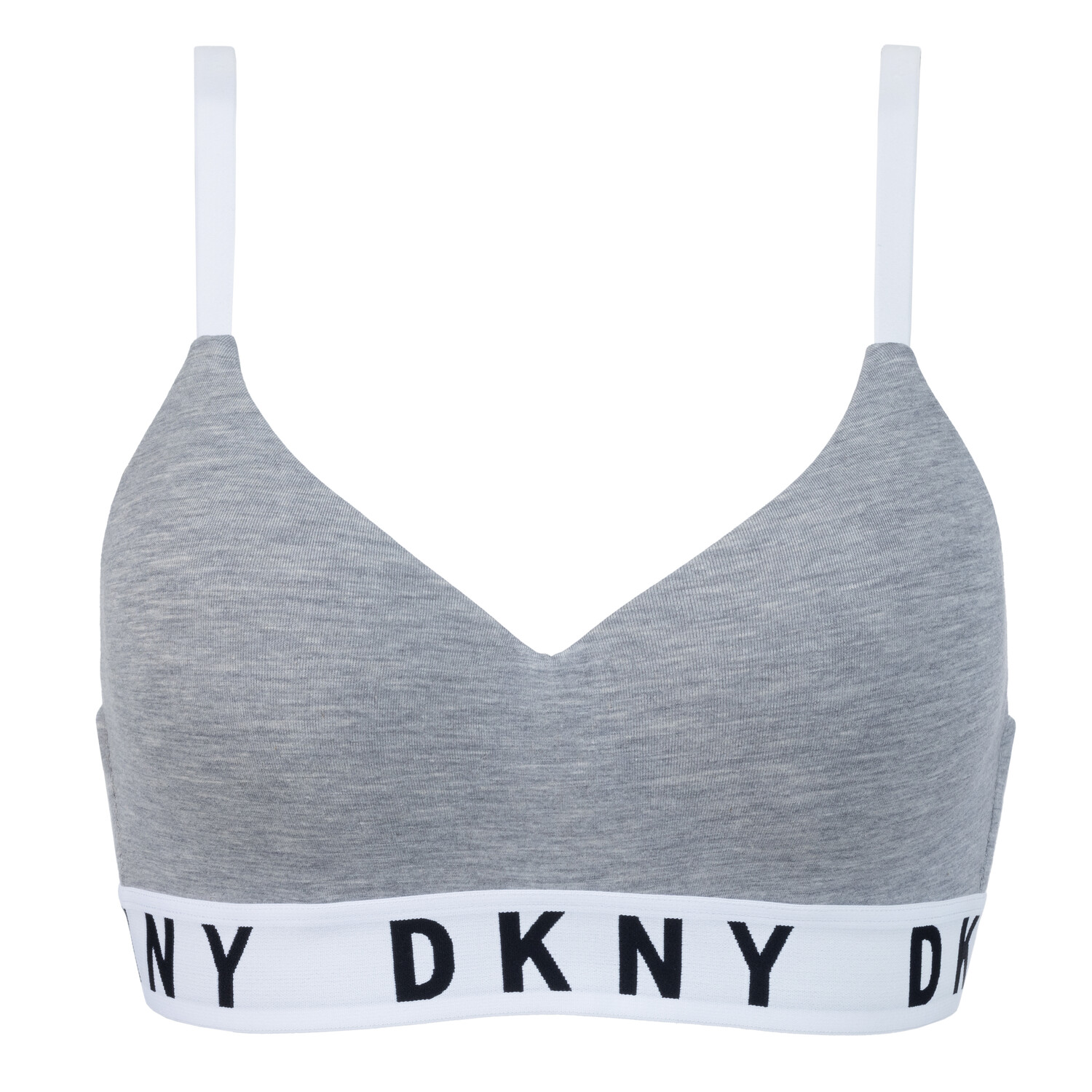 

Бюстгальтер с косточками DKNY Bra Cozy Boyfriend, серый