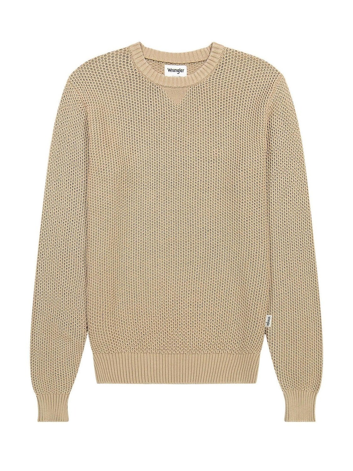 

WRANGLER Свитер 'CREWNECK TIMBERWOLF' в бежевом цвете