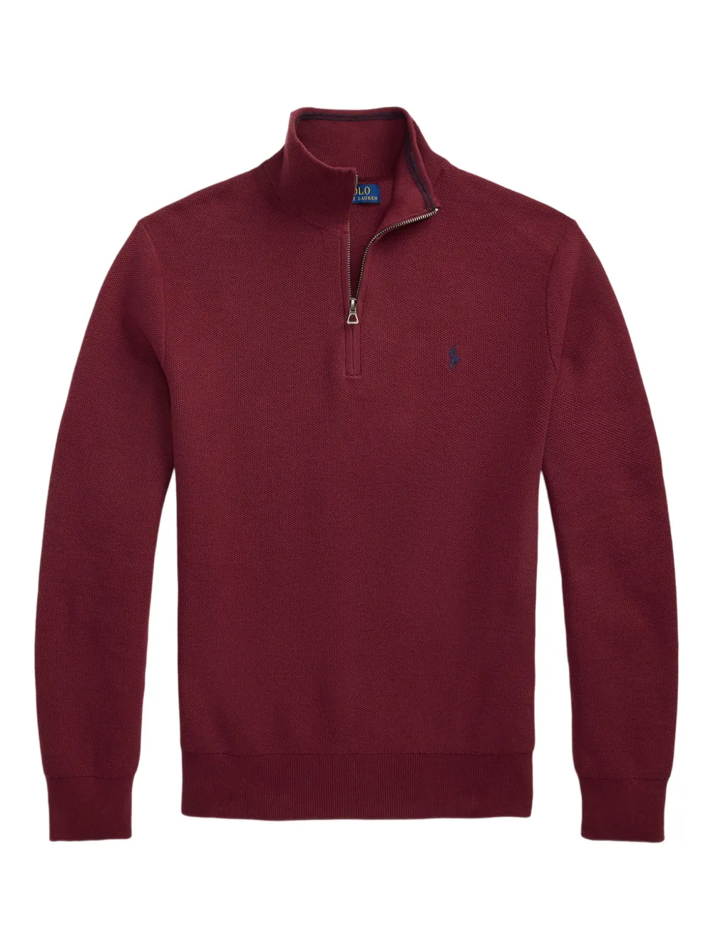 

Свитер с воротником на молнии POLO RALPH LAUREN, красный