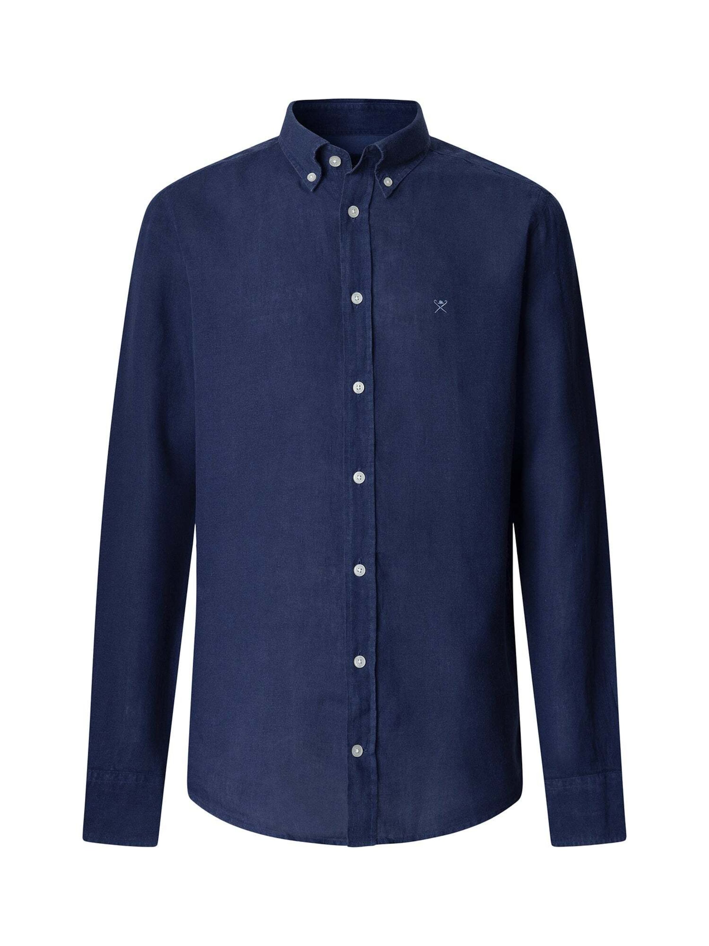 

Hackett London Рубашка на пуговицах Regular fit в цвете Navy