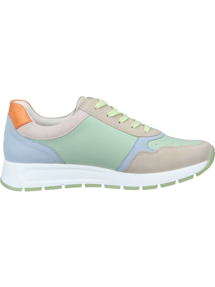 Элегантные туфли на шнуровке remonte, цвет perle/lightmint/bleu/rose/orange — фото 4