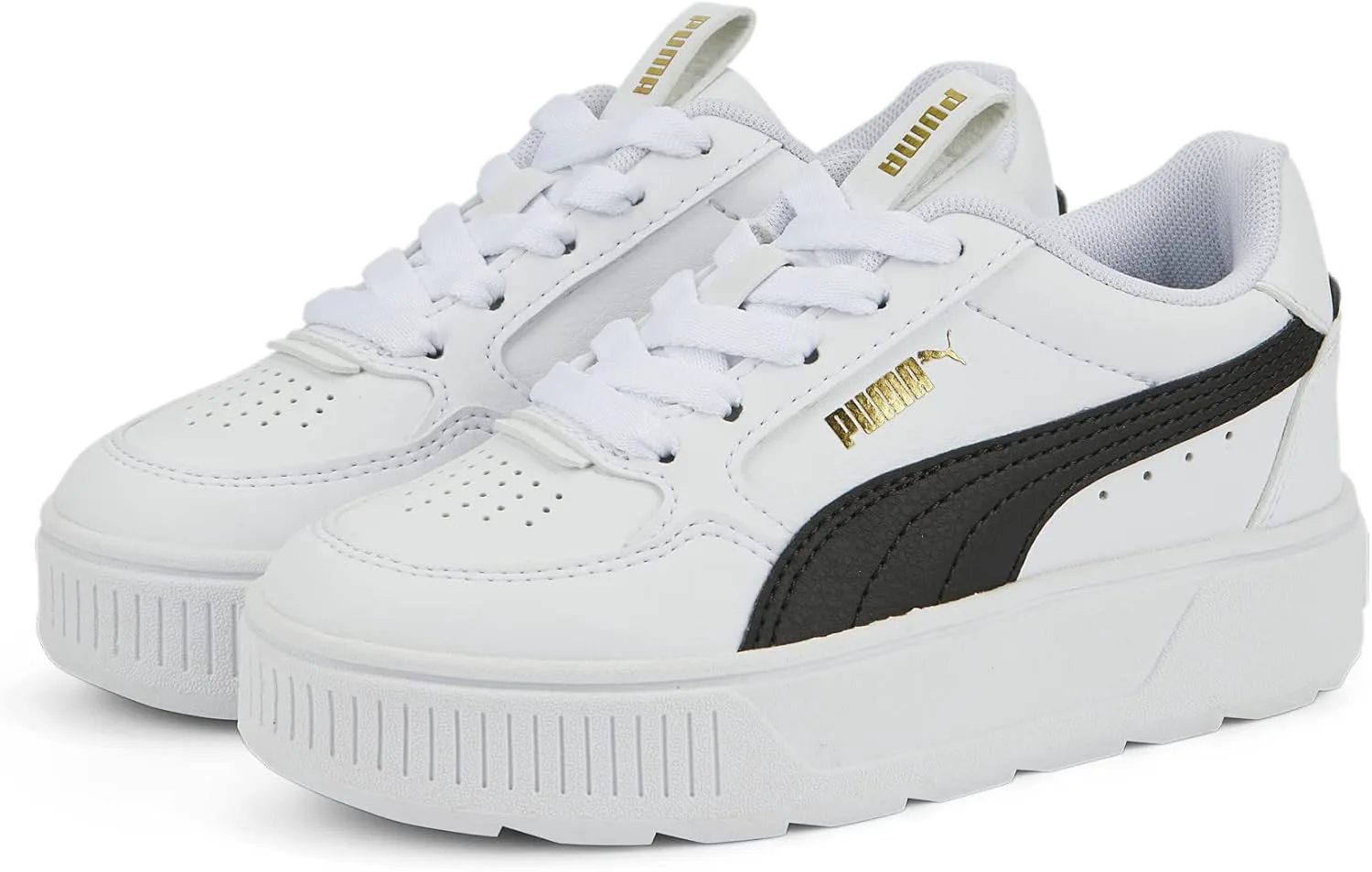 Кроссовки Puma Unisex-Child 39074902, белый/черный — фото 4