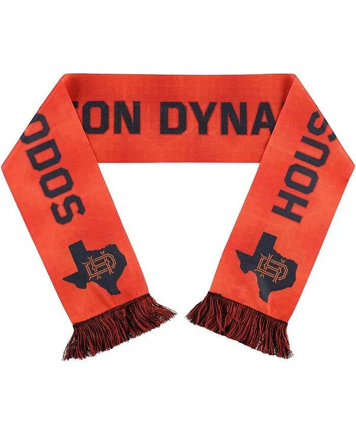

Мужская и женская футболка Houston Dynamo FC с крючком, двусторонний шарф Ruffneck Scarves