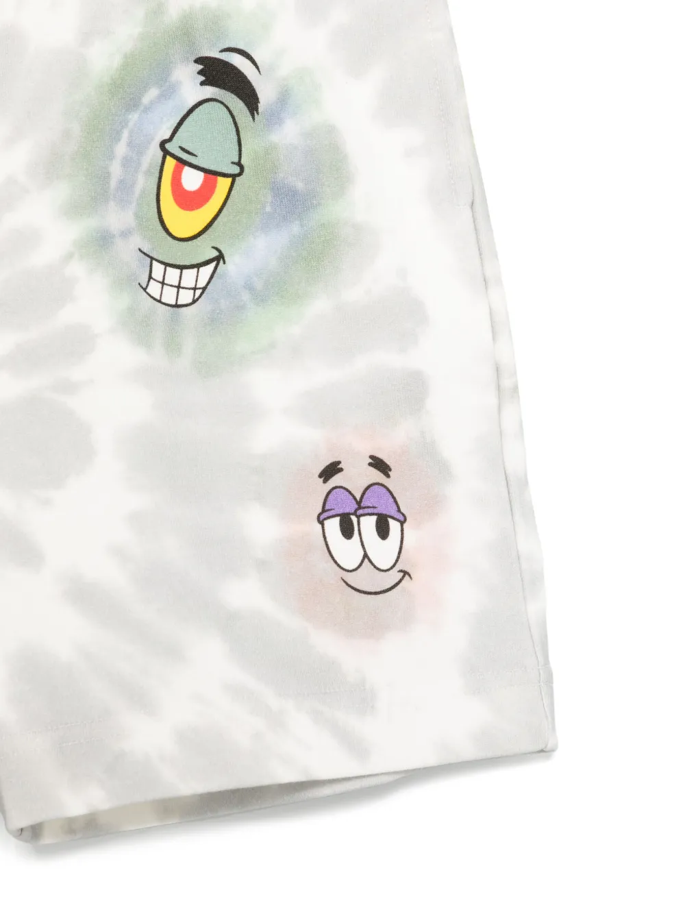 Шорты с принтом из коллаборации с SpongeBob SquarePants Stella McCartney Kids, серый — фото 3