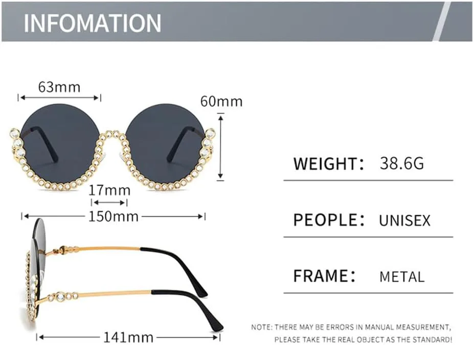 

Винтажные круглые солнцезащитные очки с бриллиантами для женщин, полуовальные, с кристаллами, в стиле ретро, ​​солнцезащитные очки со стразами HDUBFY, C2