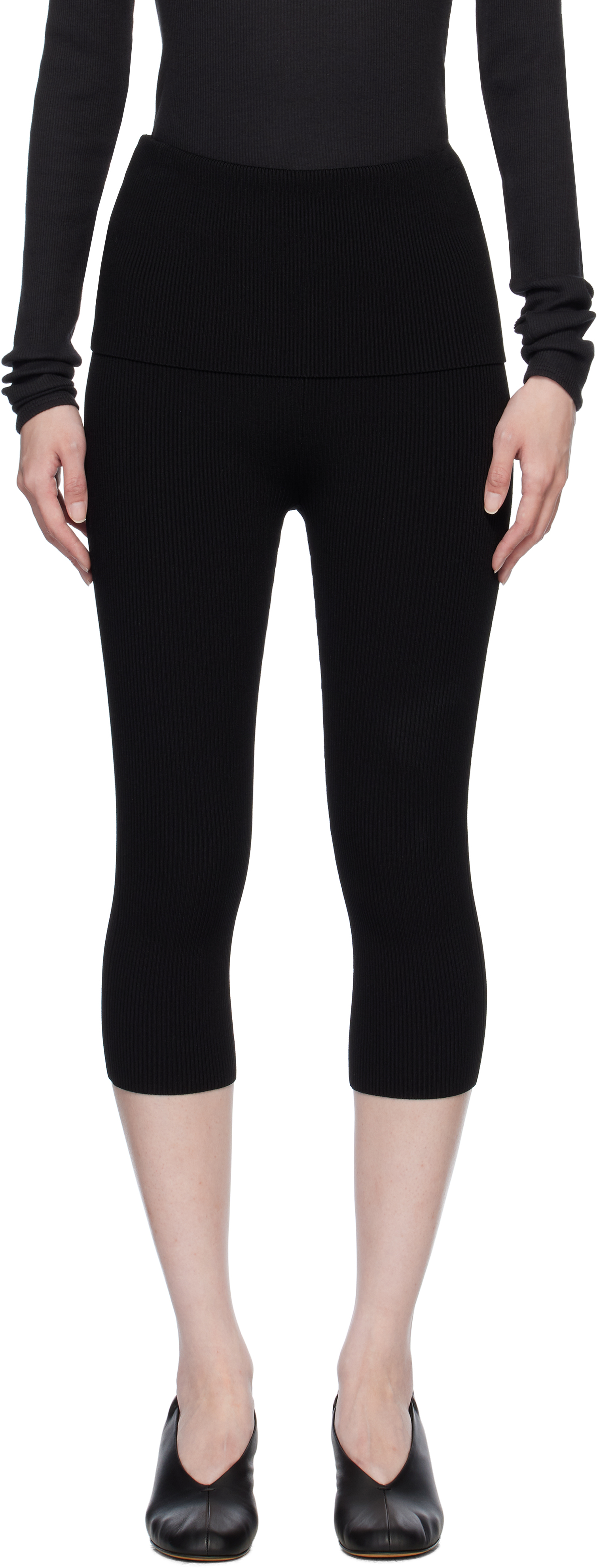 

Леггинсы-капри из плотного рубчика 3.1 Phillip Lim