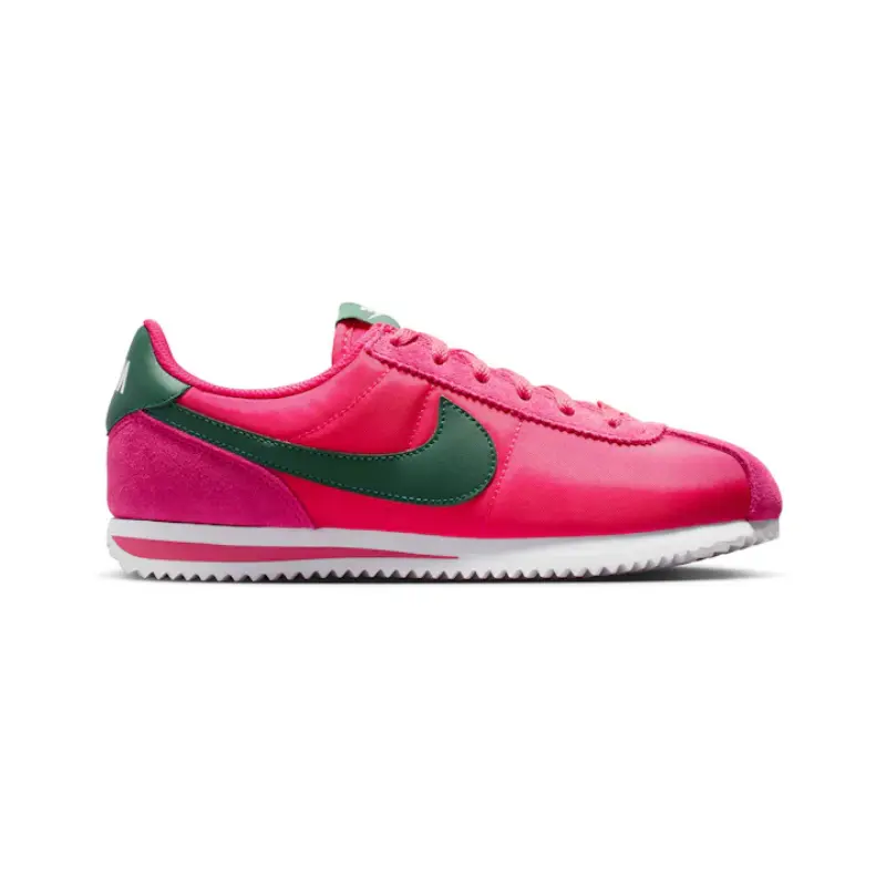 Nike Детские кроссовки Cortez Textile, устойчивые к истиранию, розовые, для подростков — фото 2