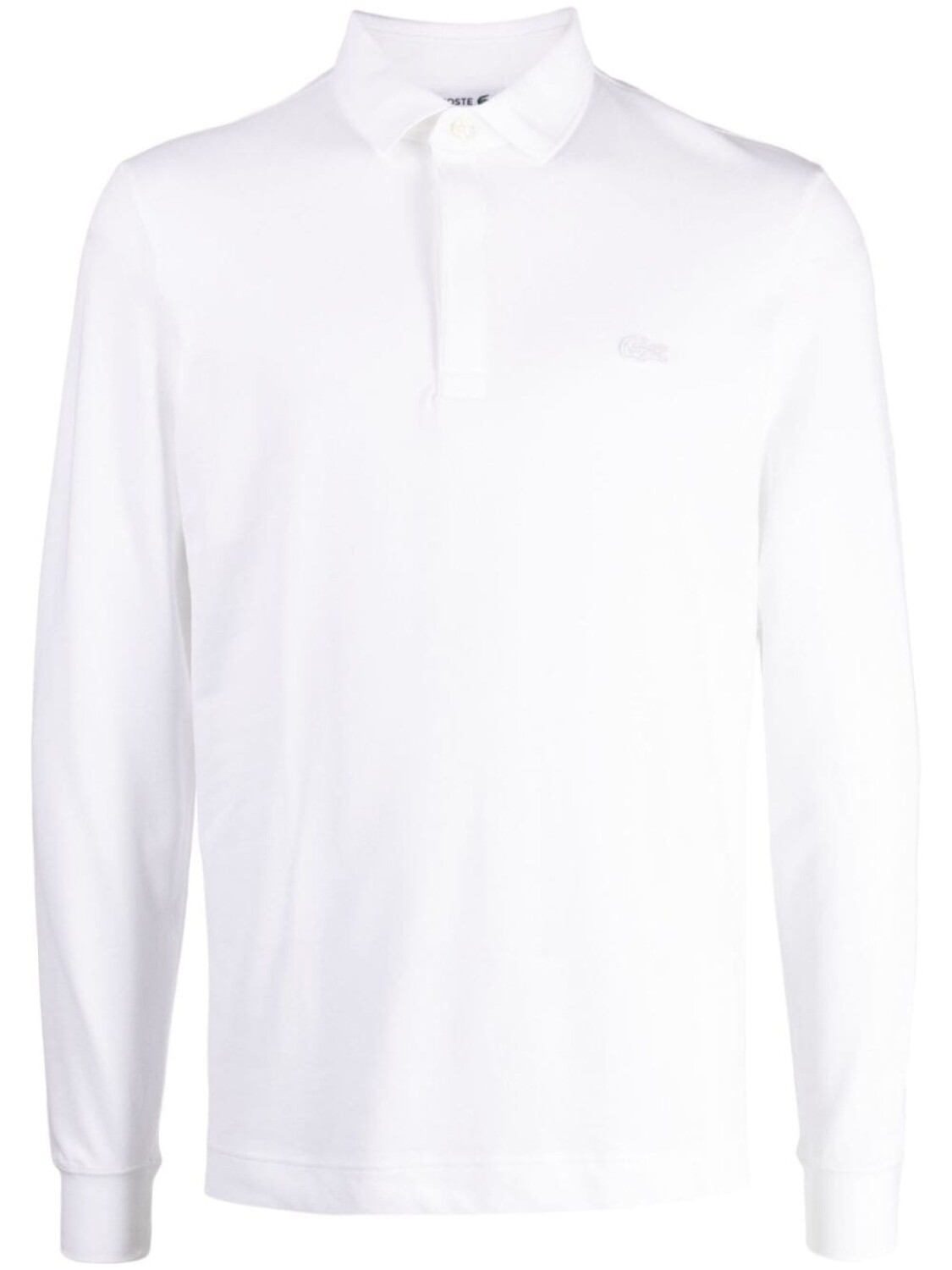 

Lacoste Smart Paris logo-patch polo shirt, белый