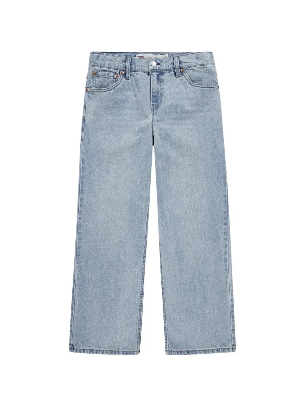 Джинсы на молнии с пятью карманами Levi's kids, синий
