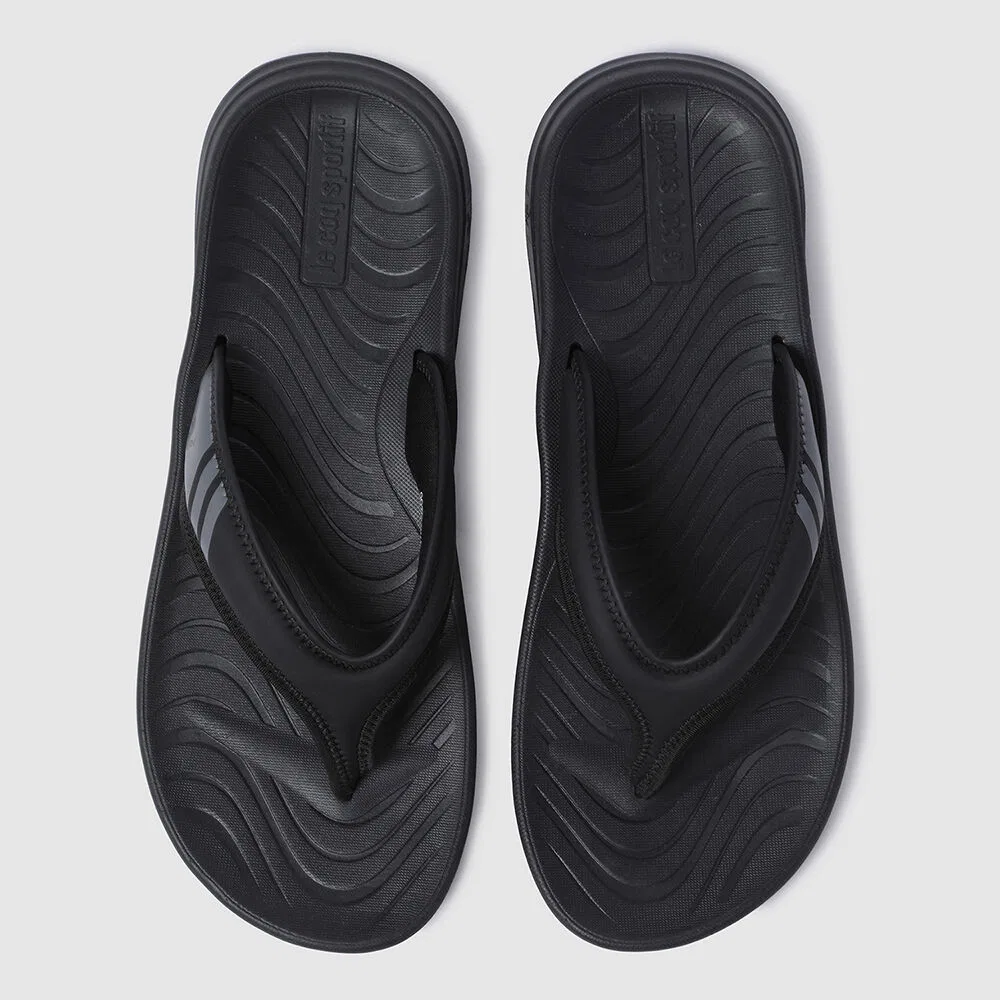 Мужские чёрные флип-флопы Le Coq Sportif Reflexion Slide 3.0 — фото 2