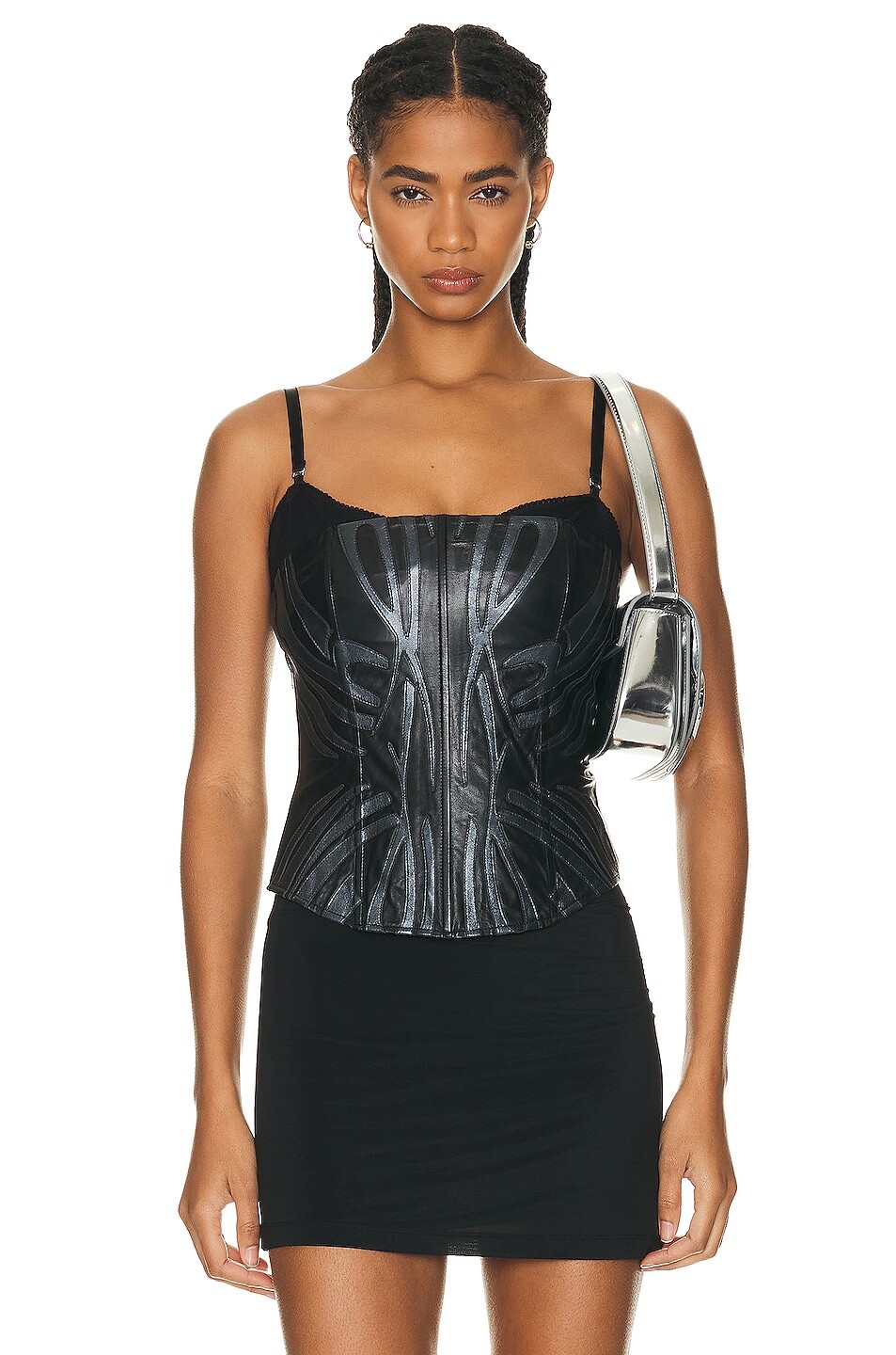 

Топ Miaou Chuck Corset, черный