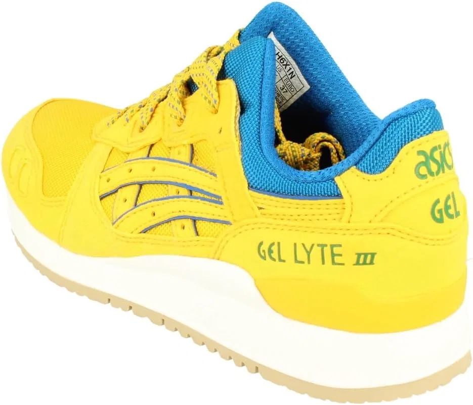 Детские беговые кроссовки Asics Gel-Lyte III PS унисекс, Giallo Tai Chi Yellow Tai Chi Yellow — фото 2