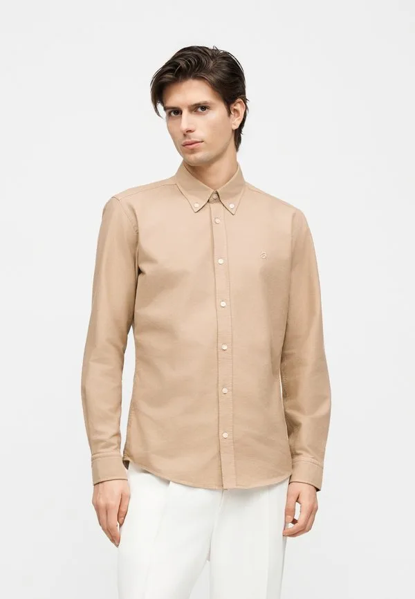 Рубашка роан Boss, Open Beige — фото 3