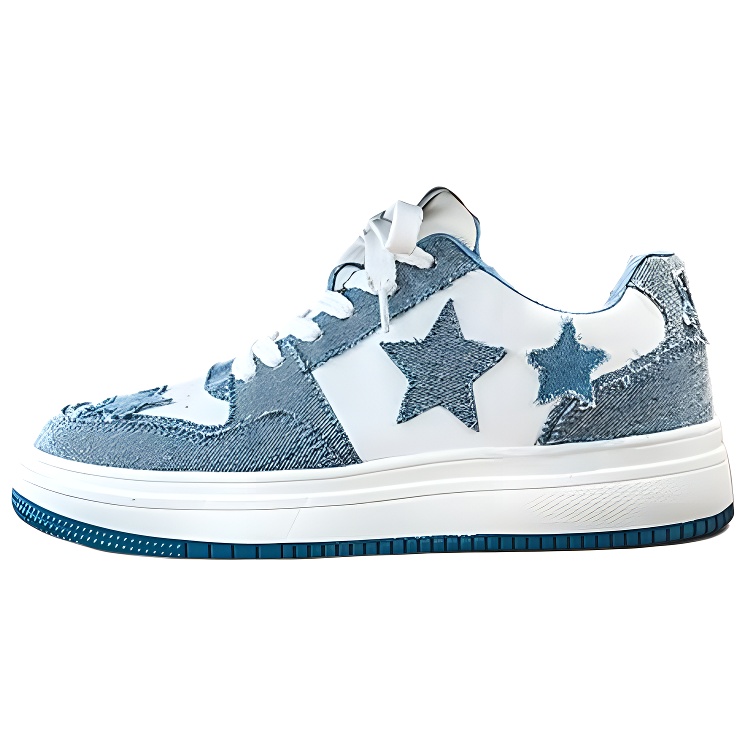 

Корейские стильные универсальные удобные повседневные низкие кроссовки для скейтбординга мужские TAFN, синий