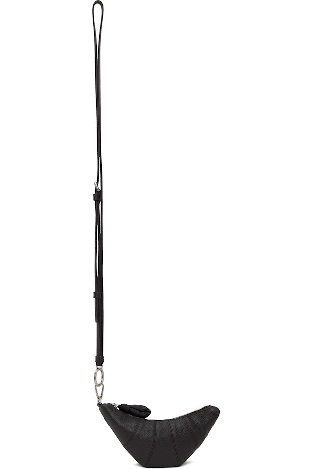 

Lemaire Коричневый круассан-кошелек через плечо для монет