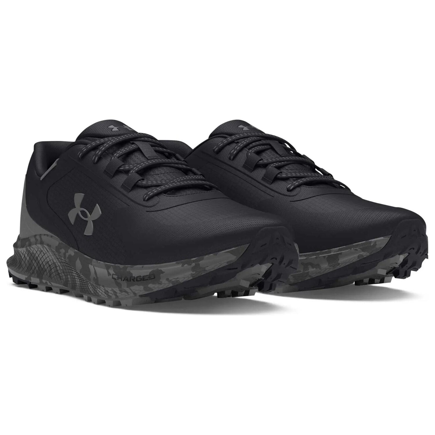 Кроссовки мужские низкие черные/серые Under Armour — фото 3