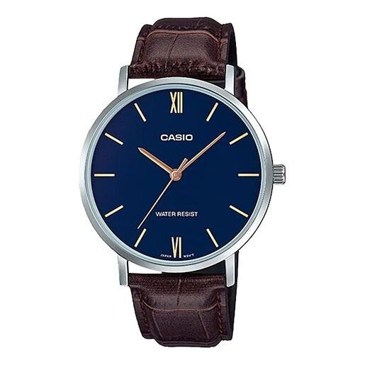 

Часы Casio Angel Business Analog Watch 'Dark rwn Blue', синий
