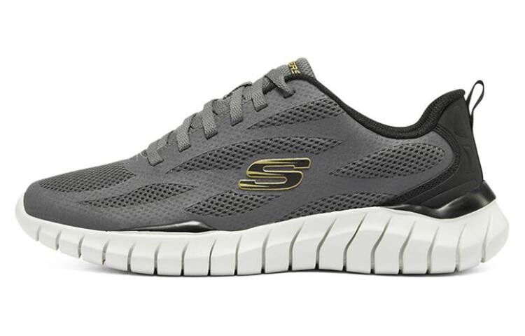 

Skechers Overhaul 2.0 Lifestyle Shoes Men Low-top Charcoal Ash/Black/Yellow