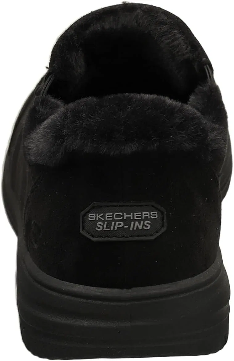 Мужские мокасины Skechers Murette Scofield, Black Microfibre — фото 4